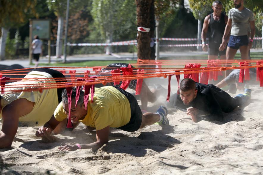 Gladiator Race -Prueba de reptar.