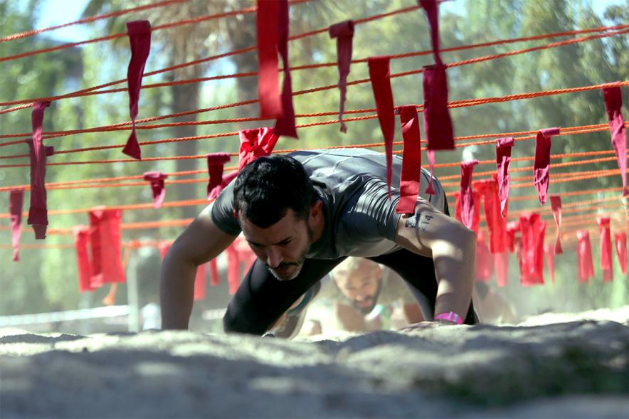 Gladiator Race - Prueba de reptar.