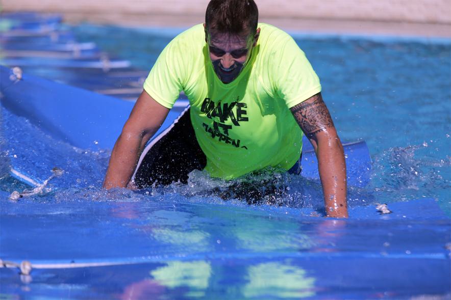Gladiator Race - Prueba de agua. 