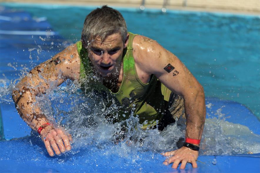 Gladiator Race - Prueba de agua.