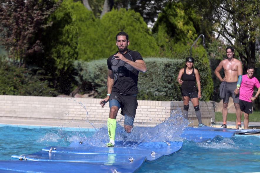 Gladiator Race - Prueba de agua.