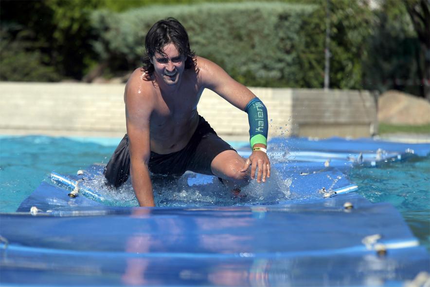 Gladiator Race - Prueba de agua.