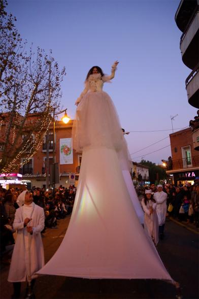 Cabalgata de Reyes 2019 - Imagen de persona disfrazada que participa en el desfile.