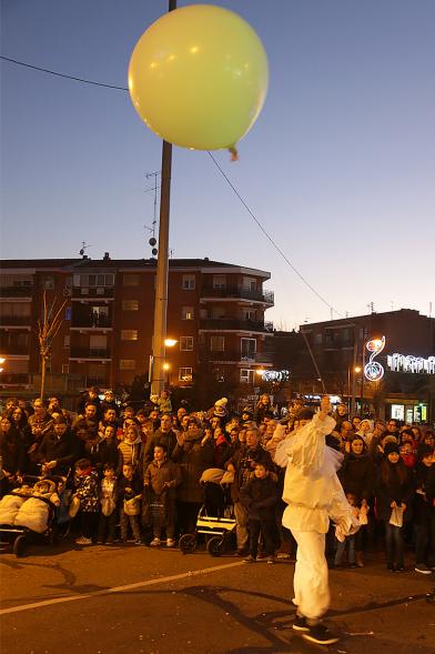 Cabalgata de Reyes 2019 - Imagen de persona disfrazada que participa en el desfile.