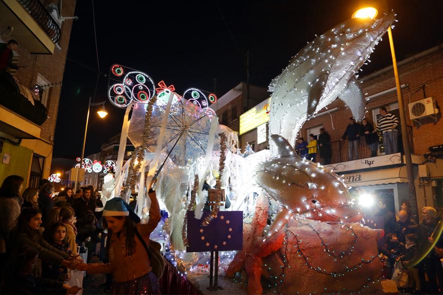 Cabalgata de Reyes 2019 - Imagen de una carroza.