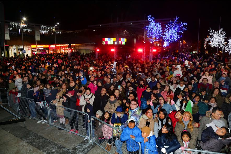 Cabalgata de Reyes 2019 - Imagen panorámica del público asistente.