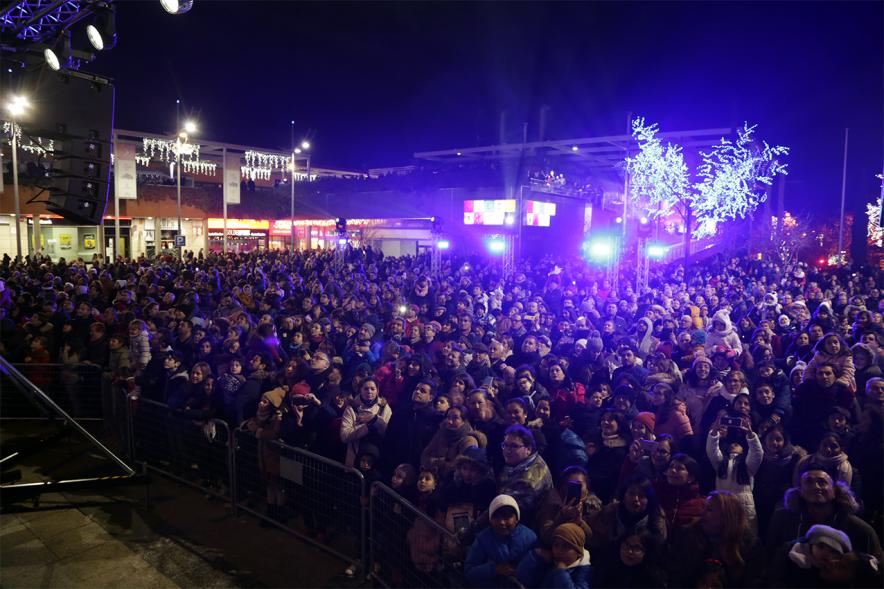 Cabalgata de Reyes 2019 - Imagen panorámica del público asistente.