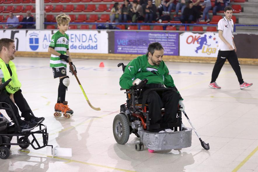 Jornadas Hockey Inclusivo ediciones 3ª y 4ª detalle participantes en juego