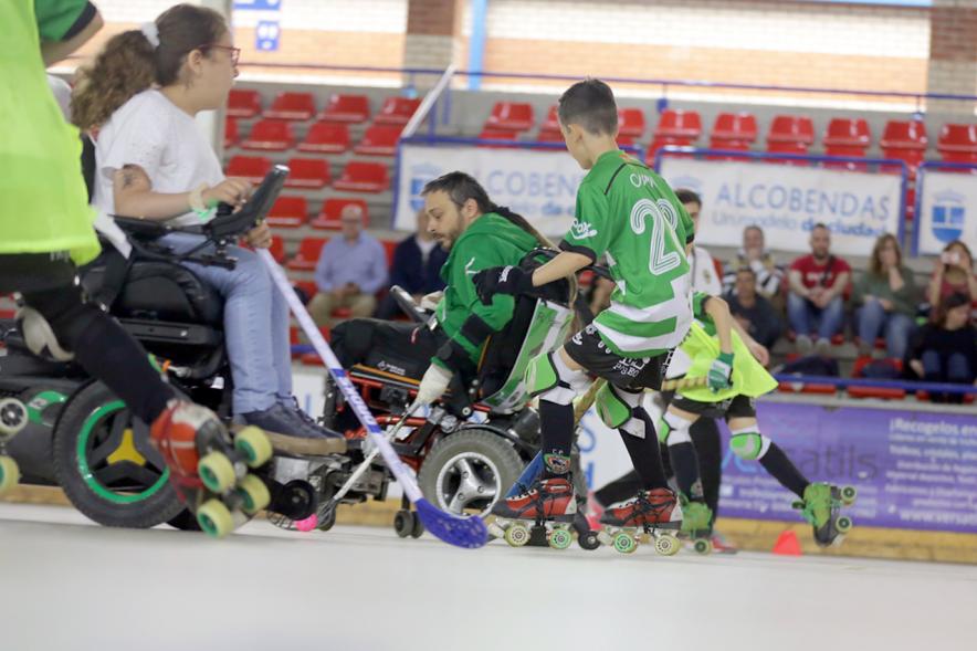 Jornadas Hockey Inclusivo ediciones 3ª y 4ª detalle participantes en juego