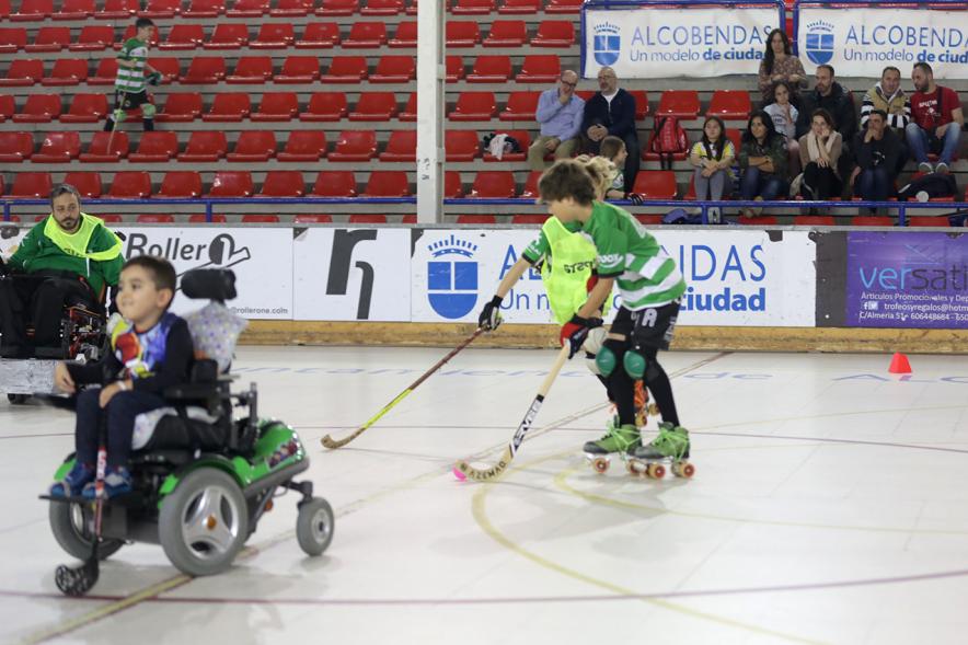 Jornadas Hockey Inclusivo ediciones 3ª y 4ª detalle participantes en juego