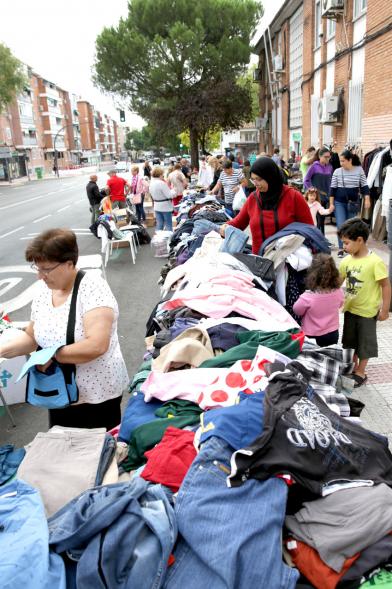Puestos de ropa de segunda mano. - 2019