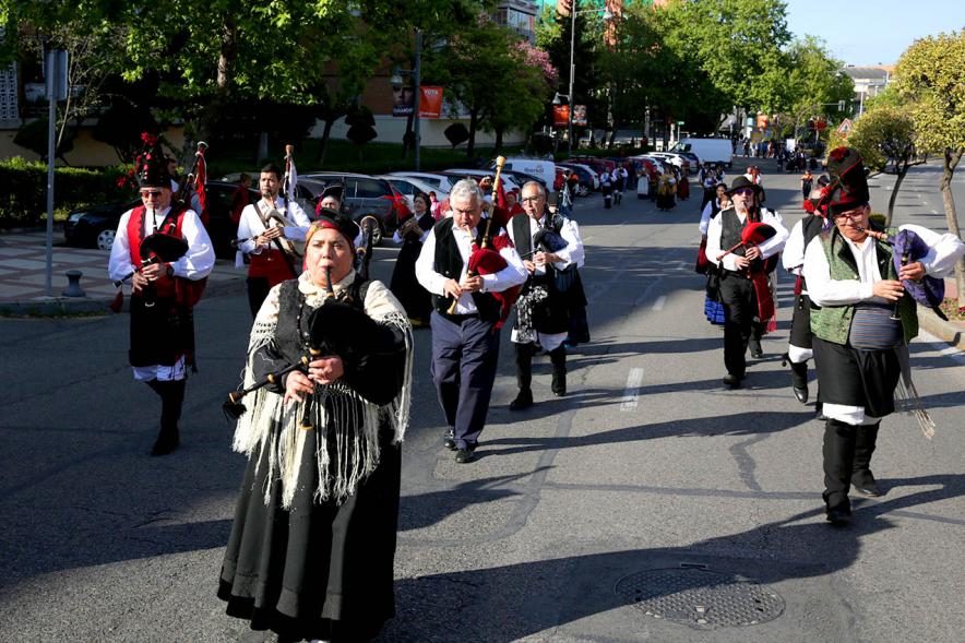 Compañía procesionando