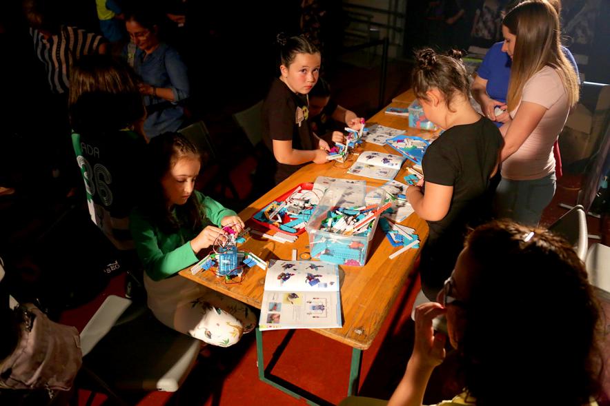 Festival ABENIN 2018 - Primer plano de las actividades infantiles.