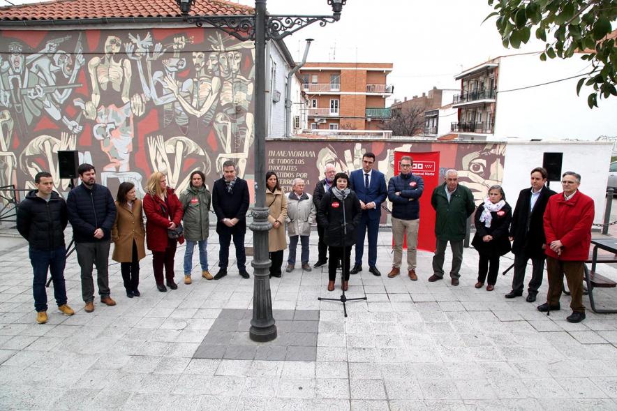 Vista general de los participantes en el Homenaje Recuerdo Abogados de Atocha – 2020