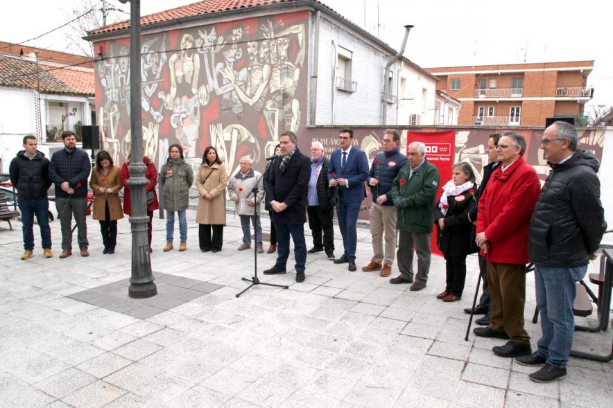 Vista general de los participantes al Homenaje Recuerdo Abogados de Atocha -2020