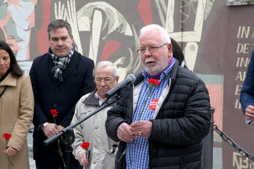 Oponente y autoridades. Homenaje Recuerdo Abogados de Atocha - 2020