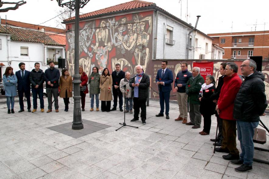 Vista general de los participantes en el Homenaje Recuerdo Abogados de Atocha – 2020