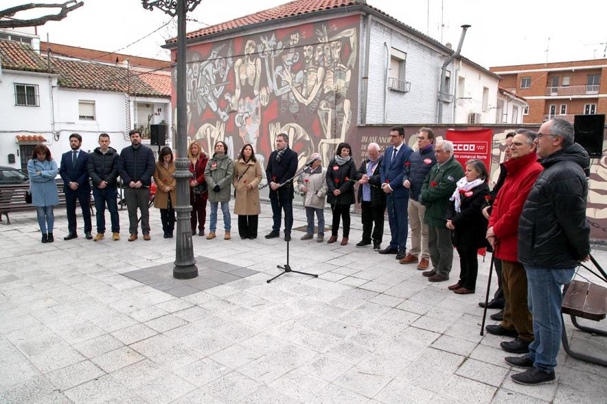 Vista general de los participantes en el  Homenaje Recuerdo Abogados de Atocha - 2020
