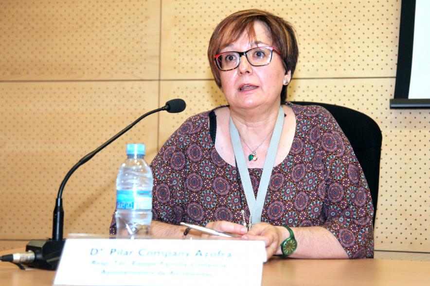 Jornada sobre Acoso Escolar y Experiencias Locales para Prevención del Acoso Escolar - Responsable municipal hablando. 