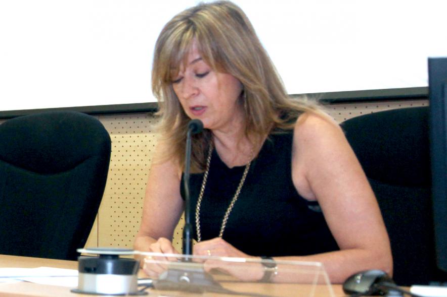 Jornada sobre Acoso Escolar y Experiencias Locales para Prevención del Acoso Escolar - Intervención de una representante municipal.