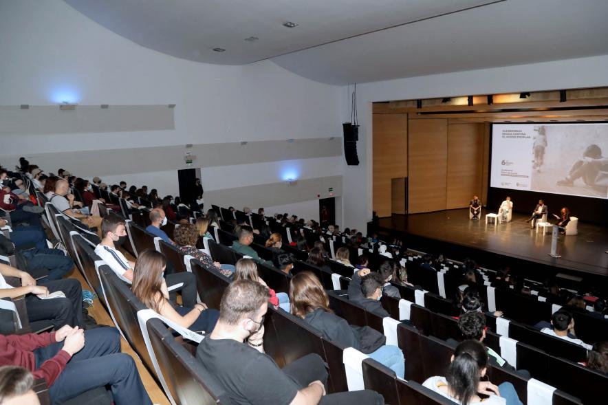 Jornada contra el Acoso Escolar - Imagen vista general del Auditorio Paco de Lucía, donde se celebran las jornadas.