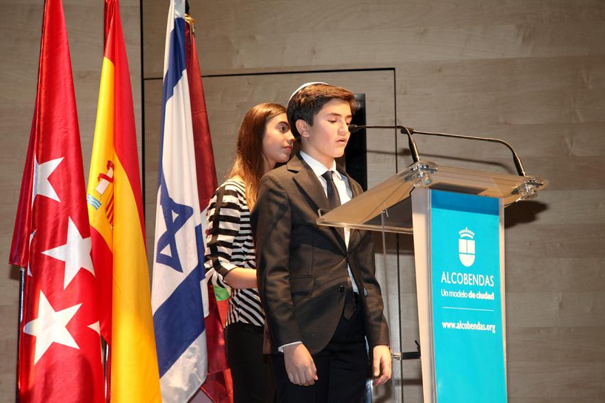 Acto en Memoria de las Víctimas del Holocausto - Manifiesto de un israelita.