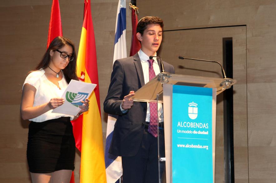 Acto en Memoria de las Víctimas del Holocausto - Manifiesto de un israelita.