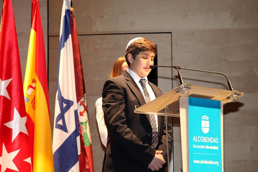 Acto en Memoria de las Víctimas del Holocausto - Manifiesto de un israelita.