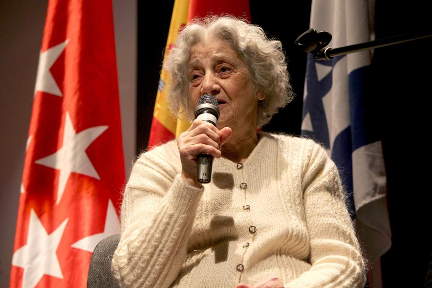 Acto en Memoria de las Víctimas del Holocausto - Discurso de una superviviente.