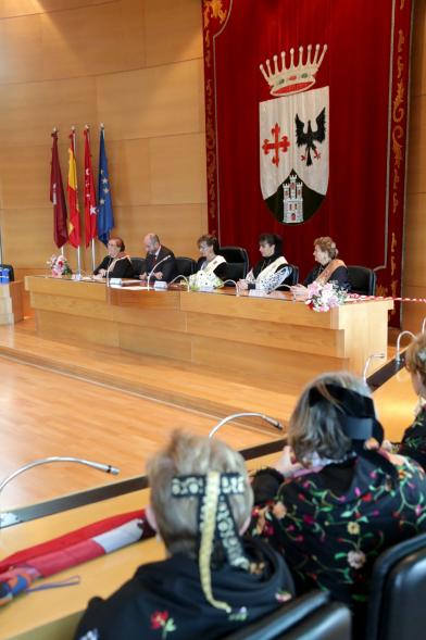 Día de las Águedas 2017 - Las Águedas en el pleno.