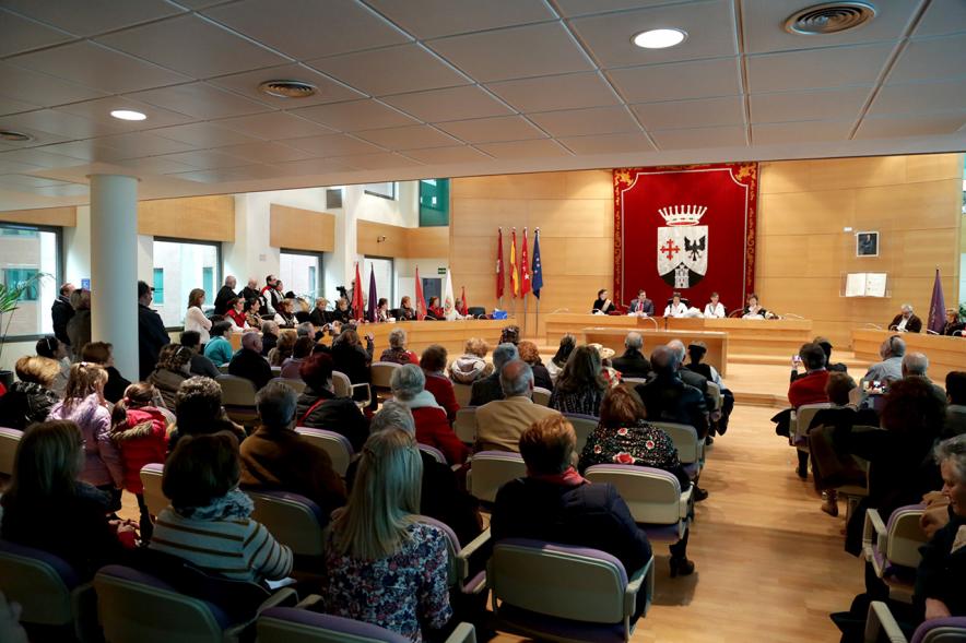 Fiesta de las Aguedas 2018 - Imagen posterior de los asistentes al pleno.