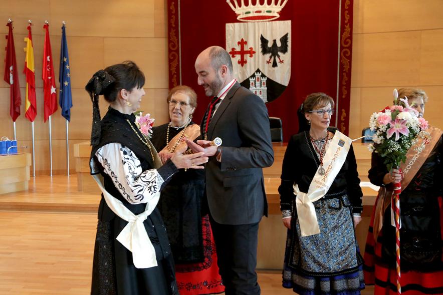 Día de las Águedas 2017 -Entrega de diplomas a las Águedas.