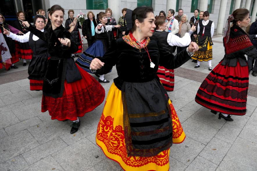 Día de las Águedas 2017 -Baile regional.