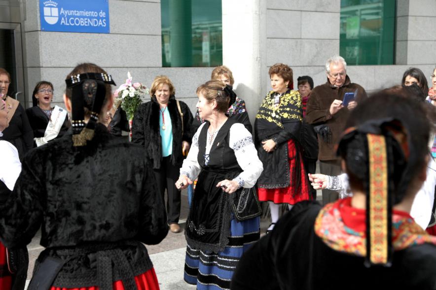 Día de las Águedas 2017 - Bailarines regionales.