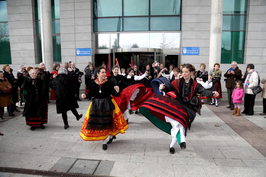 Día de las Águedas 2017 - Baile regional  con público.