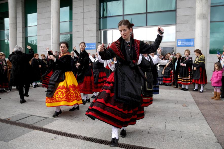 Día de las Águedas 2017 - Baile regional  con público.