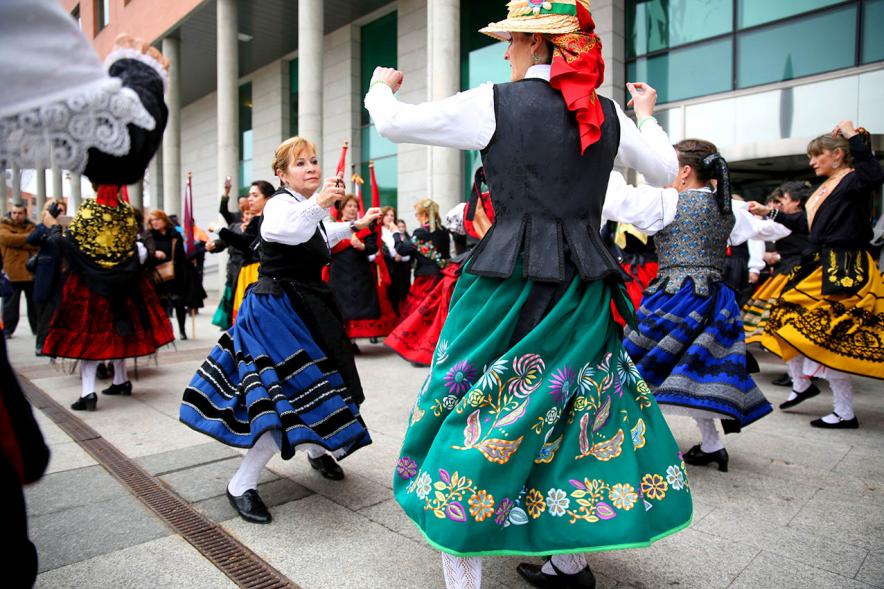 Participantes en la Fiesta de la Águedas – 2020