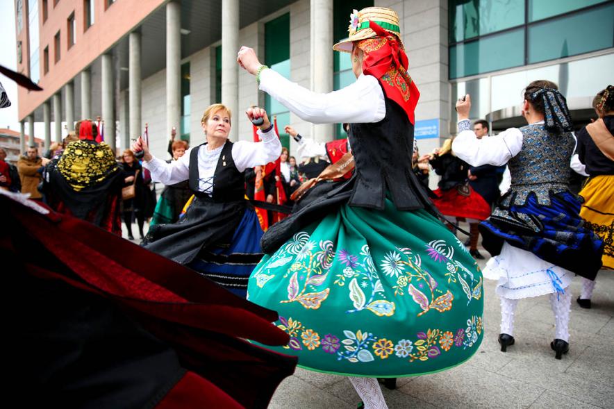 Participantes en la Fiesta de la Águedas – 2020