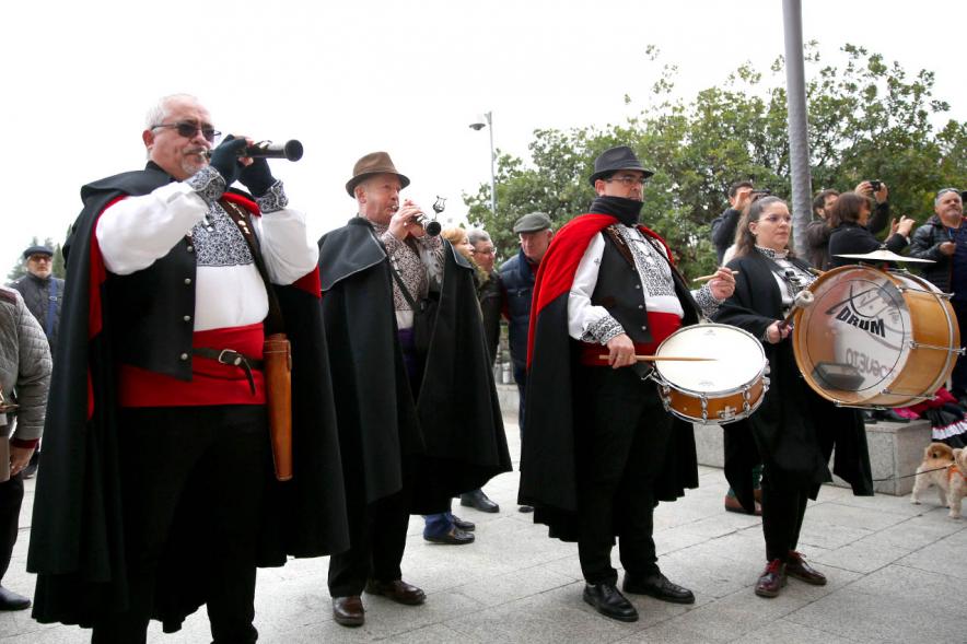 Músicos.  Fiesta de la Águedas – 2020
