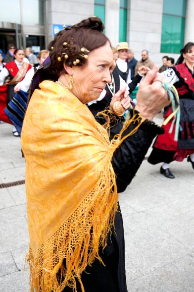 Participante en la Fiesta de la Águedas – 2020