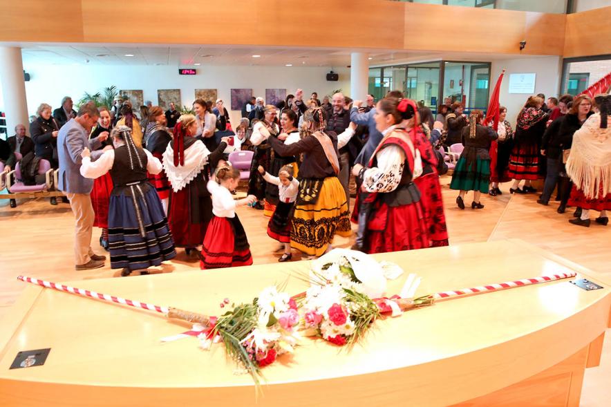 Autoridades y Participantes en la Fiesta de la Águedas – 2020