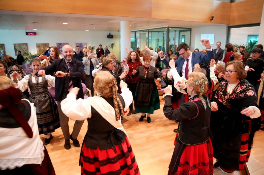 Autoridades y Participantes en la Fiesta de la Águedas – 2020