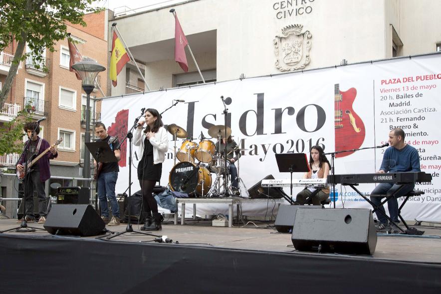 Escenario visto desde el lateral