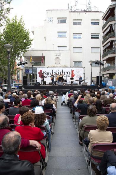 Escenario visto desde el público