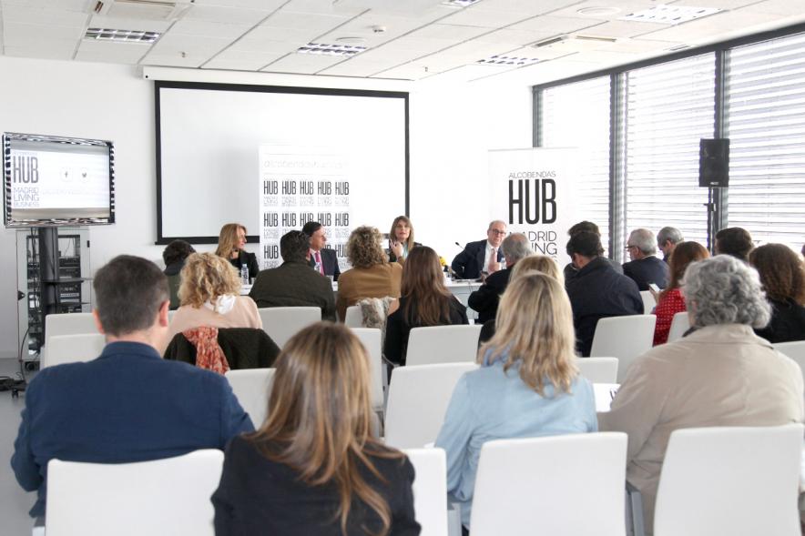 Rueda de Prensa Presentación Alcobendas HUB - Imagen del público asistente.