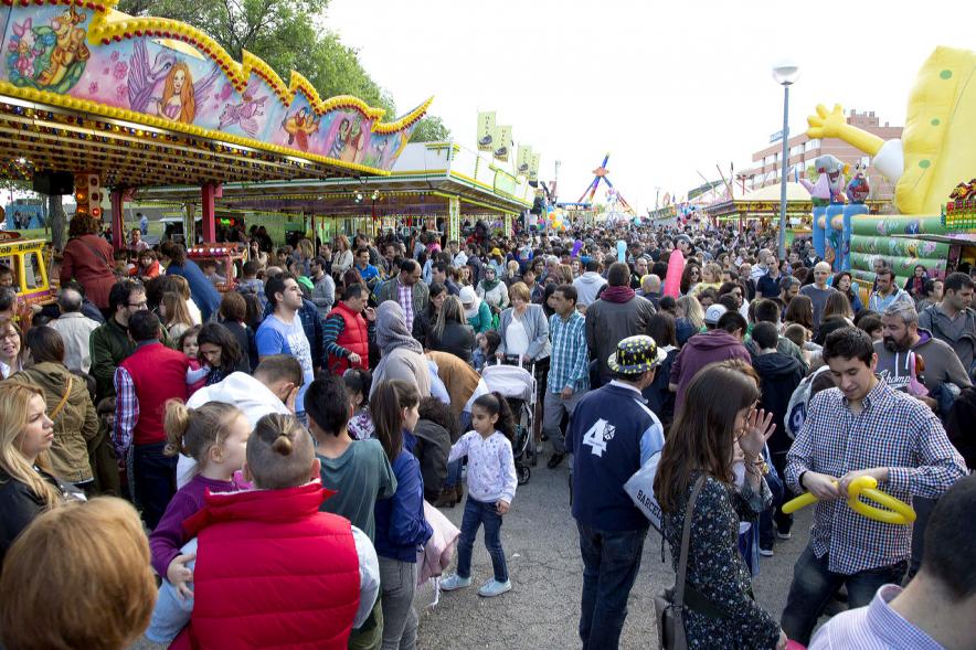 Ambiente en la feria