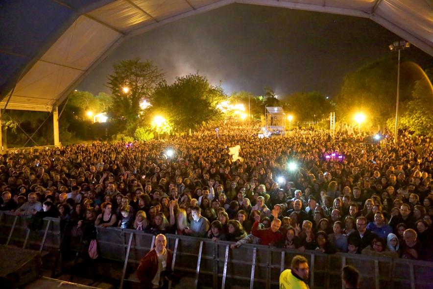 Público asistente desde el escenario