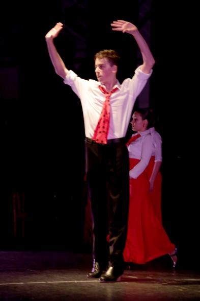 Día de Andalucía 2018 - Imagen de un bailarín de flamenco en el escenario en un momento de su actuación.