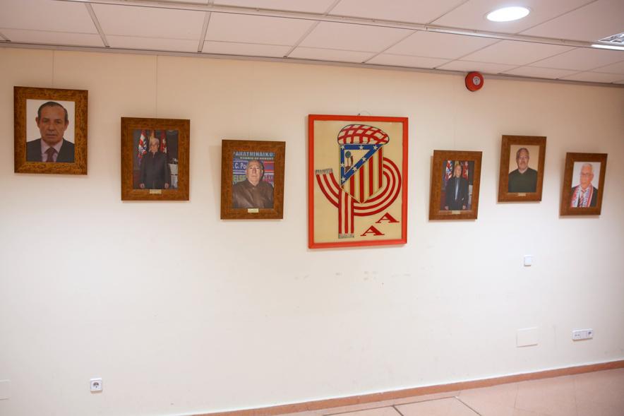 Retrato de personalidades. Exposición Aniversario Peña Atlética Alcobendas -2020