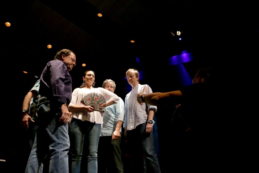 Antología Lírica Española en el Auditorio Paco de Lucía - Imagen de un momento de la actuación del Ensayo Didáctico Antología Lírica Española celebrada en Alcobendas.